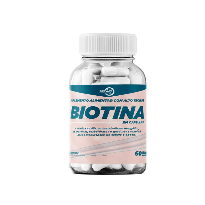 Biotina - 60 cápsulas