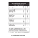 Kit - Alpha Power Testo | Performance Masculina - 120 Cápsulas + 5 Magnésios - 60 Cápsulas