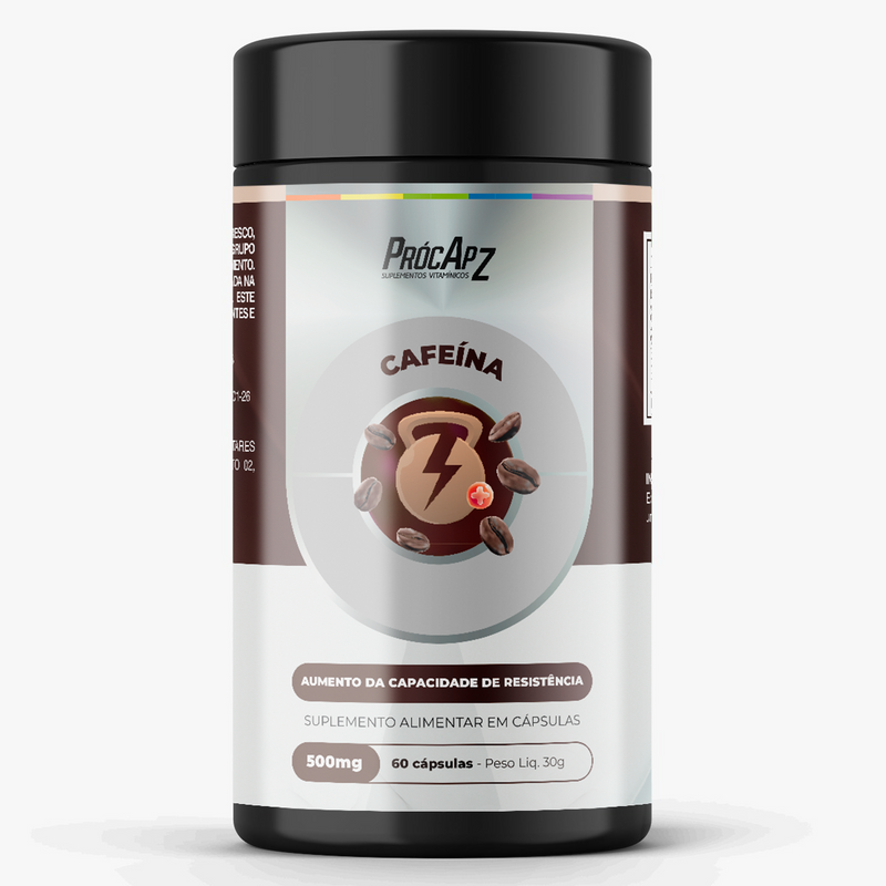 Cafeína - 60 Cápsulas