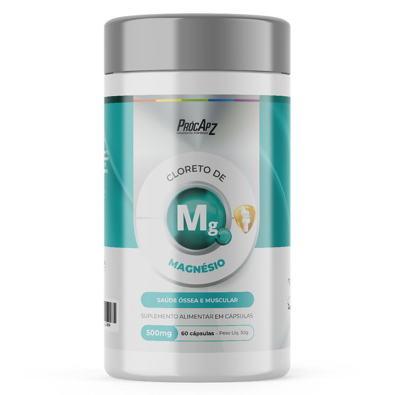 Cloreto de Magnésio - 60 Cápsulas