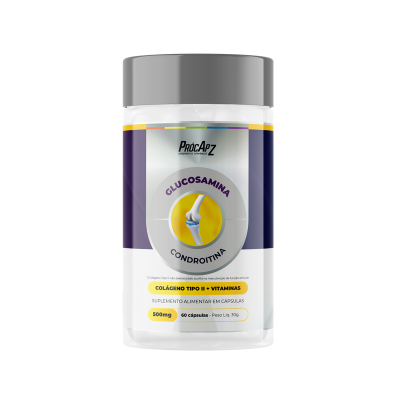 Glucosamina + Condroitina + Colágeno Tipo II
