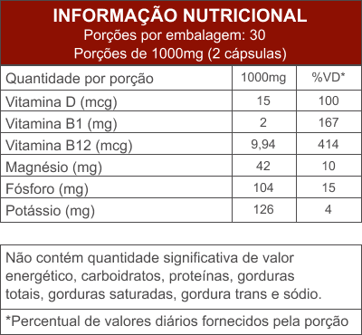 Kaimbra - 60 Cápsulas
