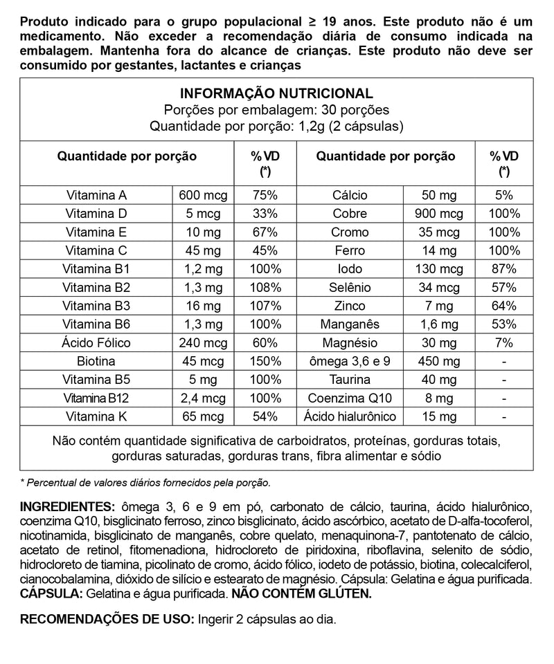 Polivitamínico A a Z - Ômega 3