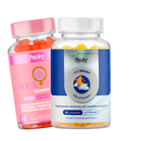 Kit - Pró Night Gummy (Melatonina) - 30 Gomas + Toda Linda Gummy - Pele, Cabelo e Unhas - 60 Gomas