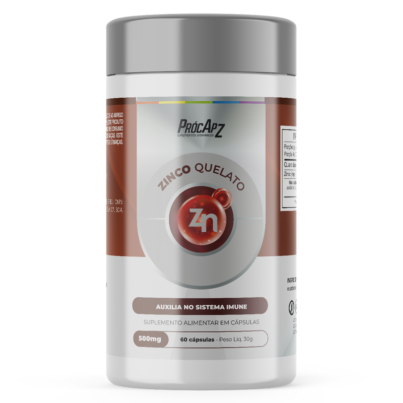 Zinco Quelato - 60 Cápsulas