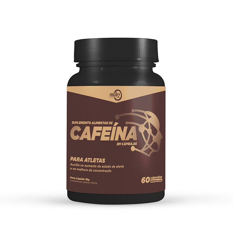 Cafeína - 60 cápsulas