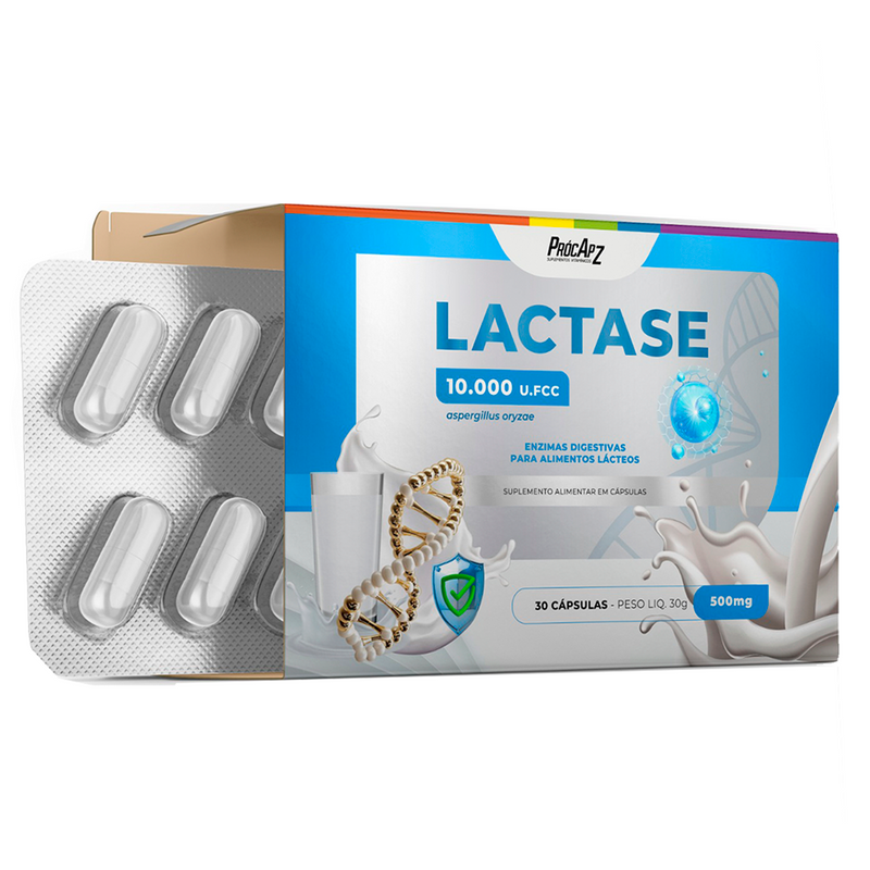 Lactase 10.000 U.FCC - 30 Cápsulas