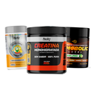 Kit - Termobolic Limão 300g + Polivitamínico A-Z Ômega - 60 Cápsulas Softgel + Creatina Monohidratada PureSafe 100% Pura 300g