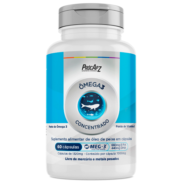 Ômega 3 Concentrado MEG-3® - 60 Cápsulas