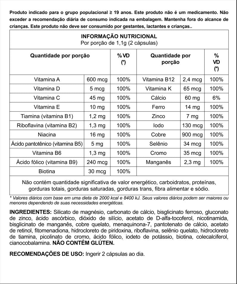 Polivitamínico A a Z - Mulher