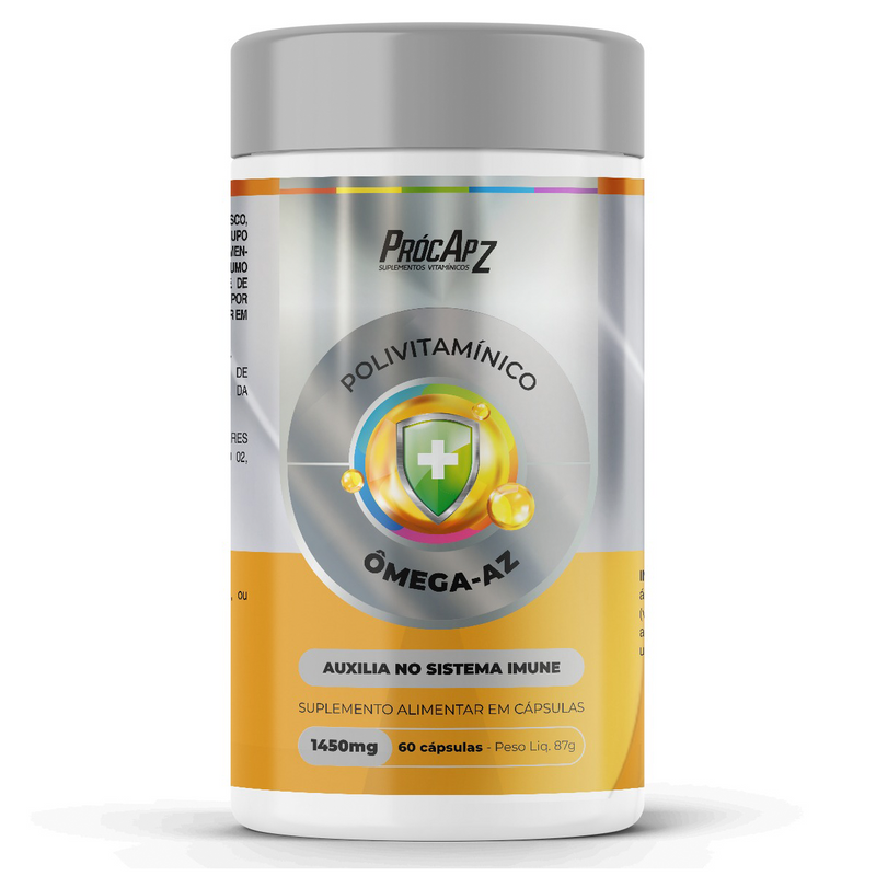 Polivitamínico A-Z Ômega - 60 Cápsulas Softgel