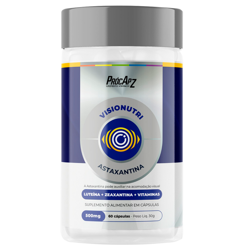 Visionutri l Com Astaxantina e Luteína - 60 Cápsulas
